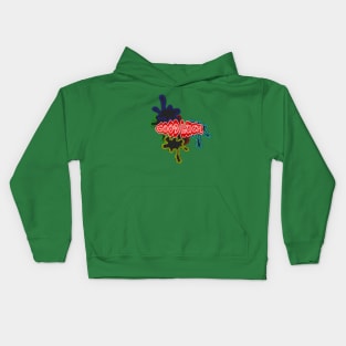 Good luck colourful hands Kids Hoodie